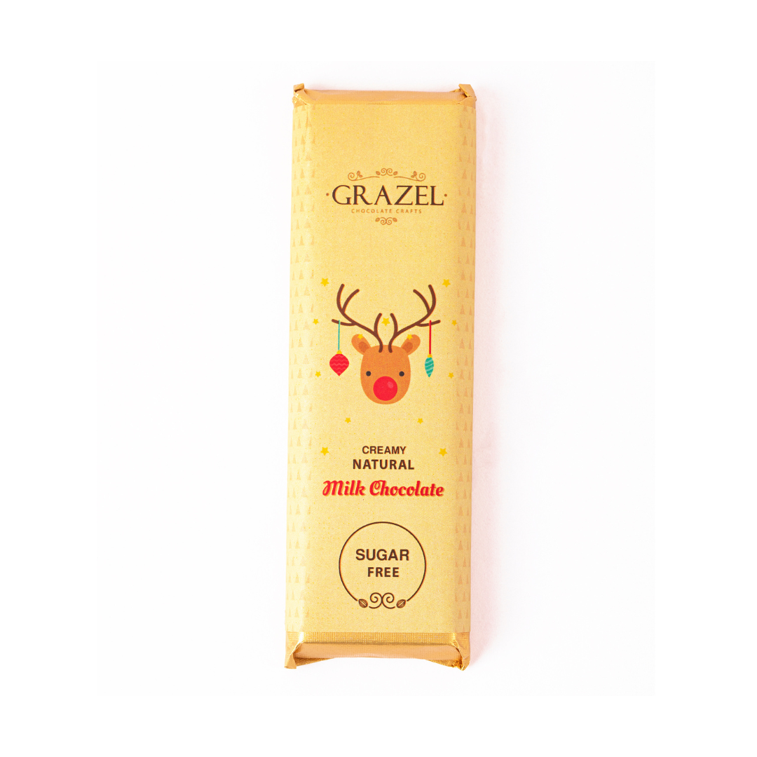Sugar free Milk chocolate-Christmas Edition
