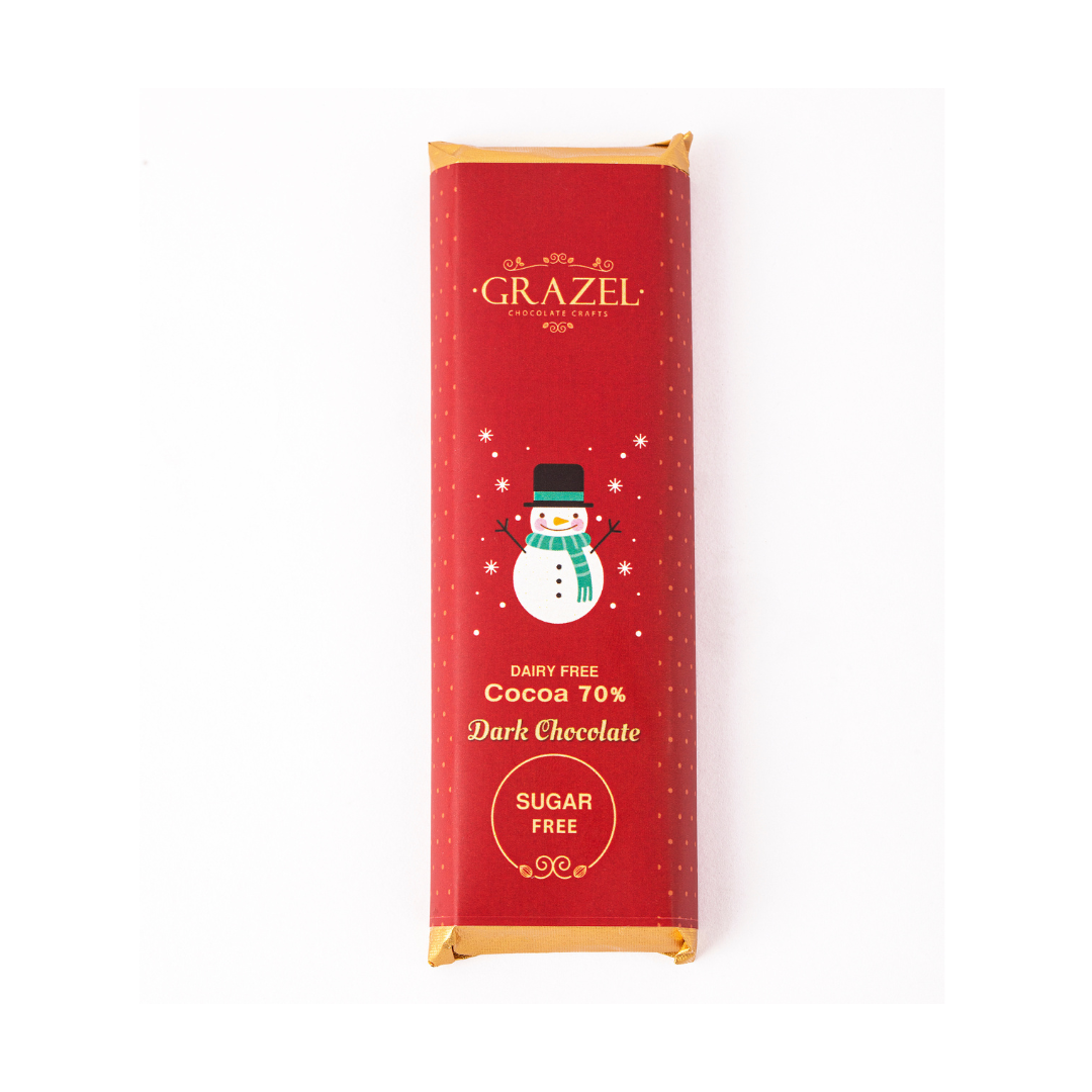 Sugar free Dark Chocolate-Christmas Edition