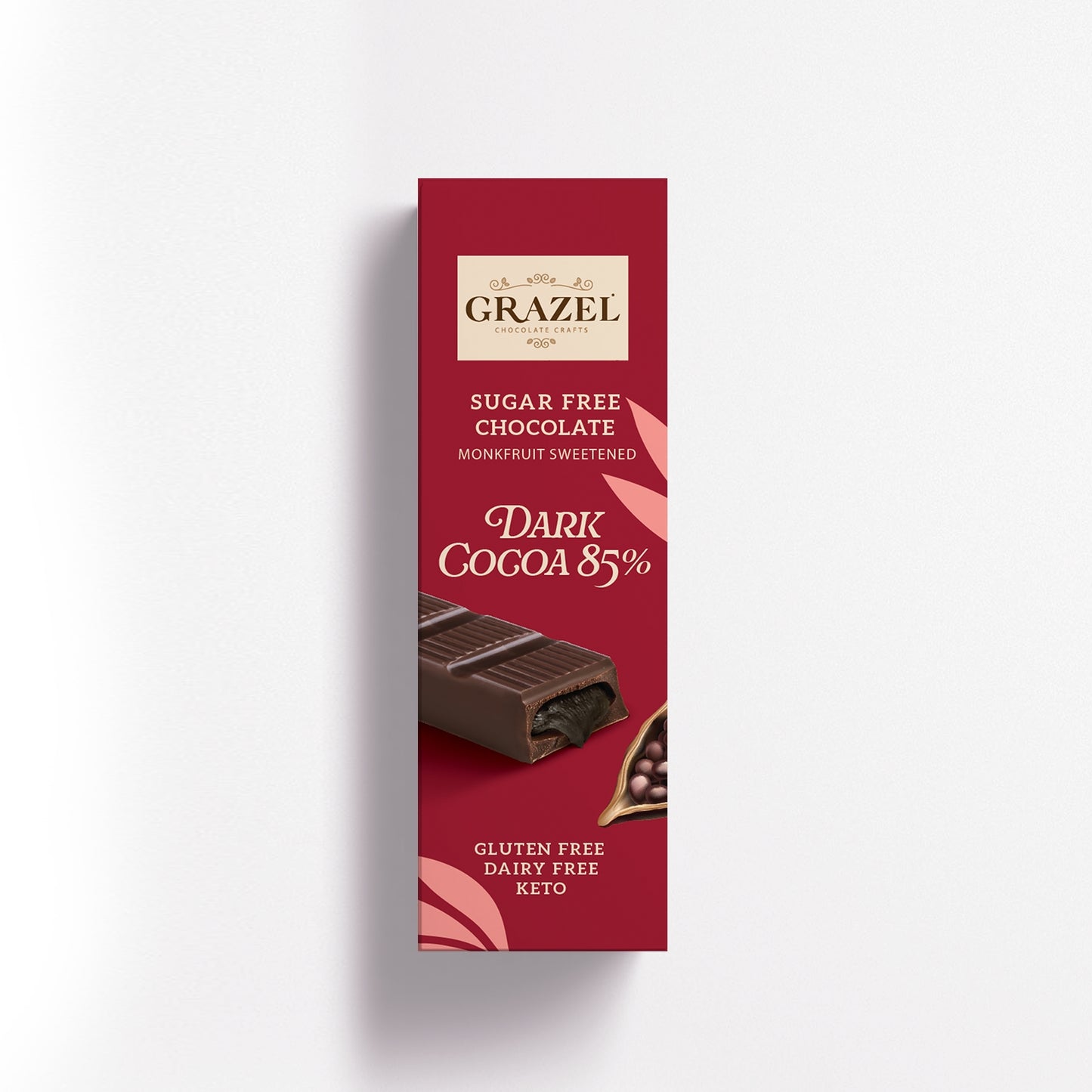 Sugar free Dark Cocoa 85% Chocolate