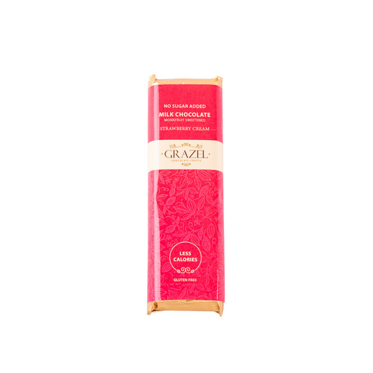 Sugar-Free Milk Chocolate - Strawberry Cream