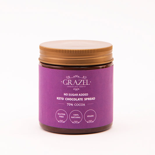 Sugar Free keto Dark Chocolate Spread