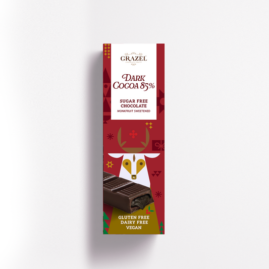 Christmas Dark Cocoa 85% Chocolate