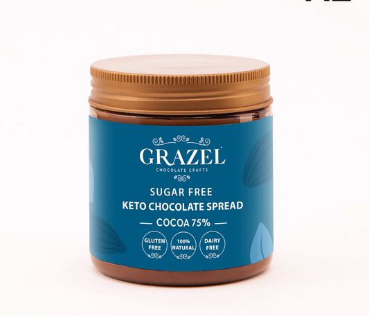 Sugar Free keto Dark Chocolate Spread