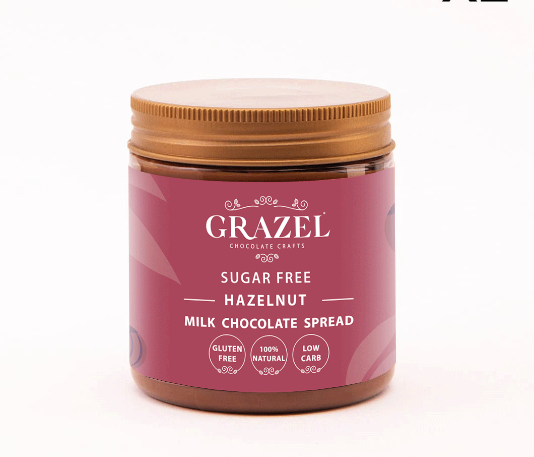 Sugar free hazelnut chocolate spread