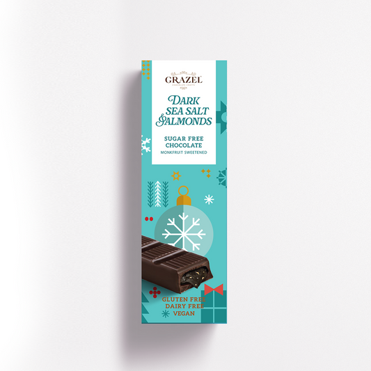 Christmas Sea Salt & Almonds Chocolate